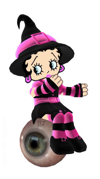 Betty Boop Think Pink Halloween Betty Boop Animacion Pequeña