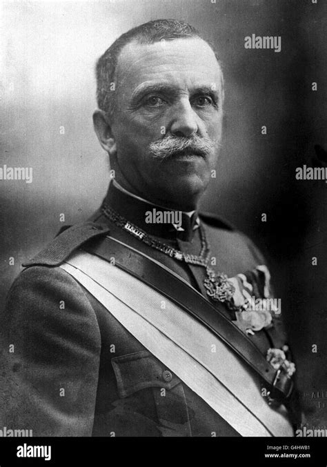 King Of Italy Victor Emmanuel Iii Last King Of Italy 1869 1947 Stock