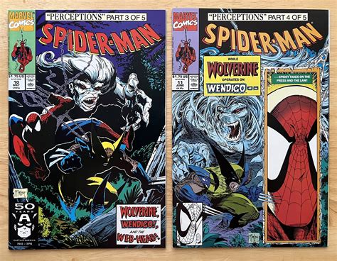 Spider Man Wolverine Wendigo Mcfarlane B Comic Books