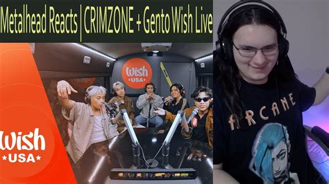 Metalhead Reacts Sb Performs Crimzone Gento Live Wish Youtube