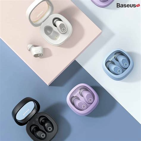 Baseus Wm Tai Nghe Kh Ng D Y Baseus Bowie Wm True Wireless Earbud