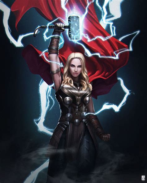 Jane Foster - Thor Love and Thunder, Jackson Caspersz | Female thor