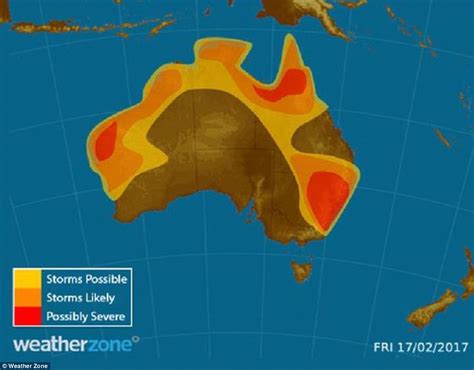 Sydney Weather Severe Storm Warnings Issued Daily Mail Online