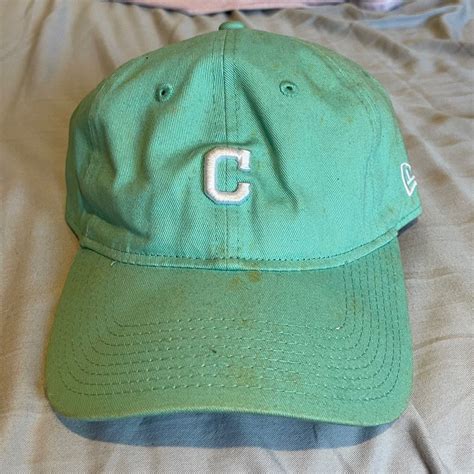 New Era C mint green cap on Carousell