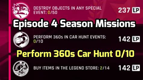 Asphalt 9 Perform 360s In Car Hunt Events 0 10 YouTube