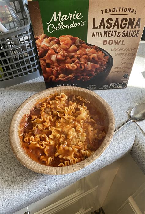 Marie Callender’s Traditional Lasagna With Meat And Sauce Bowl Scrolller