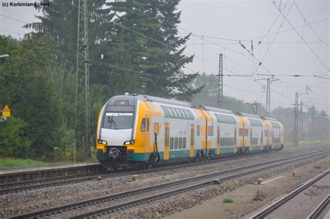 Und Da Kam Er Wieder Stadler GTW Kiss Auf Testfahrt Bei Der Durchfahrt