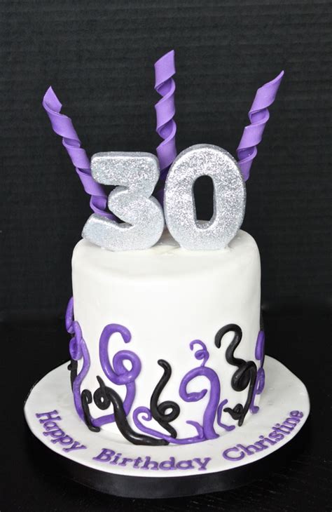 30th Birthday Cake Designs - cake design choices