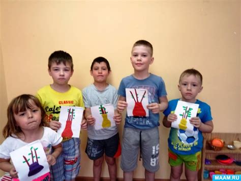 Фотоотчёт о проведении ОД по аппликации «Тополиные ветки в вазе» в ...