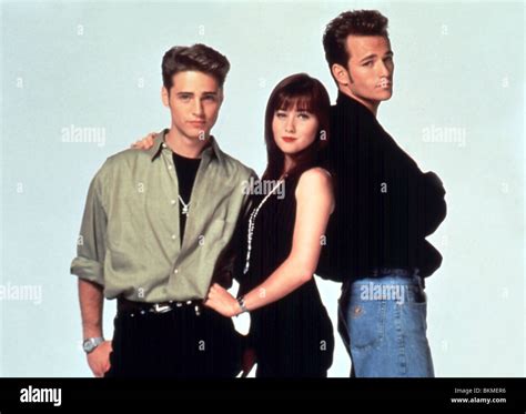 Beverly Hills 90210 Tv Jason Priestley Y Shannen Doherty Luke Perry