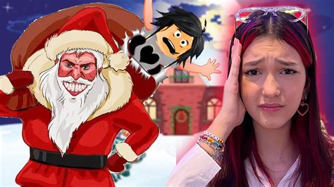 Roblox Escapamos Do Papai Noel Malvado Escape Santa Bob Obby