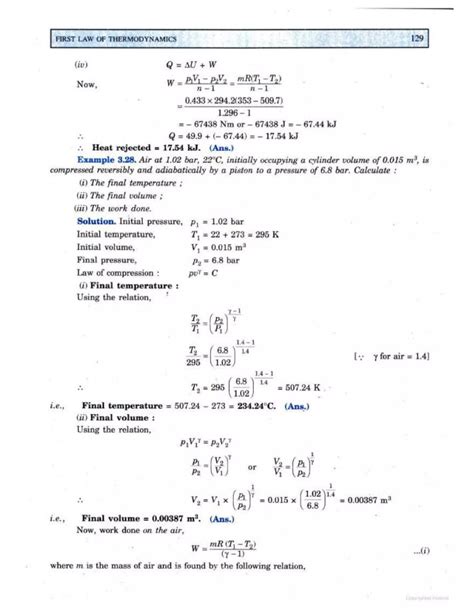 Thermal engineering by rk rajput chapter 3 | PDF
