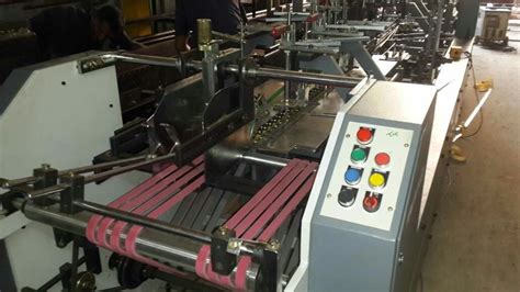 Boxtech Box Packaging Pasting Machine Folding And Gluing Machine