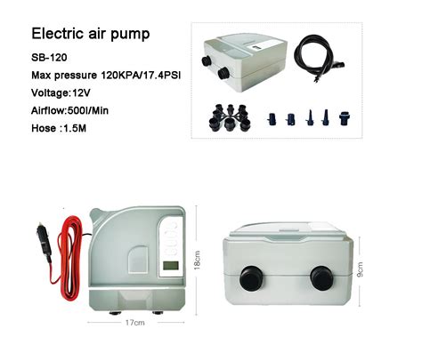 Electric Kite Pump Dongguan Cola Outdoor Products Co Ltd