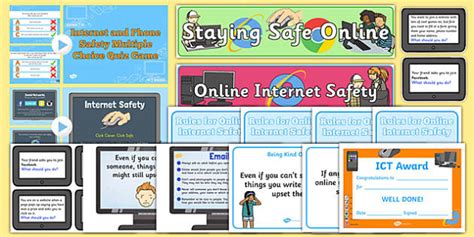 Internet Safety Teaching Ideas Resource Pack Teacher Made