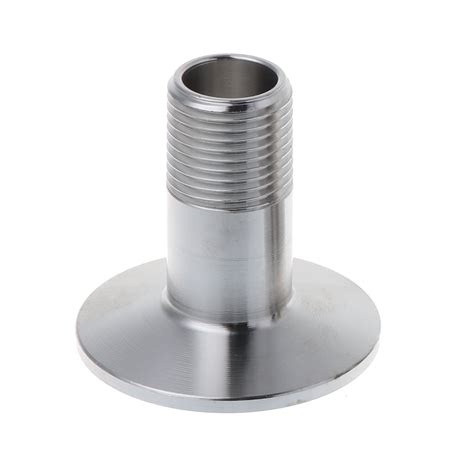 Stainless Steel Clamp Fitting Sanitary Male Threaded Ferrule Pipe