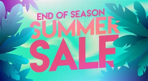 Premium Vector Summer Sale Banner Summer Sale Poster Design For Print