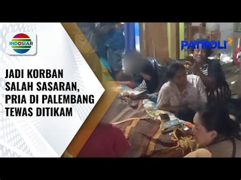 Lima Warga Palembang Diserang Dengan Sajam Diduga Salah Sasaran Satu