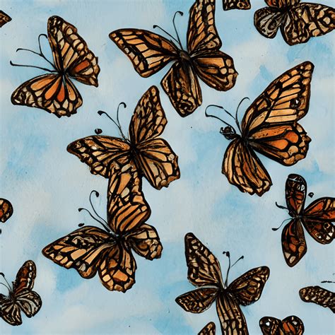 Earth Tone Butterfly Watercolor Graphic Creative Fabrica