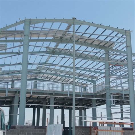 Prefab Modular Movable Light Steel Frame Structure Beams Fabrication