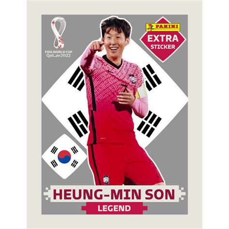 Figurinha Legend Prata HEUNG MIN SON Copa Qatar 2022 Shopee Brasil