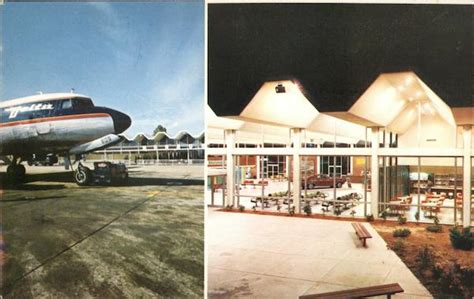 Municipal Airport Monroe, LA Postcard