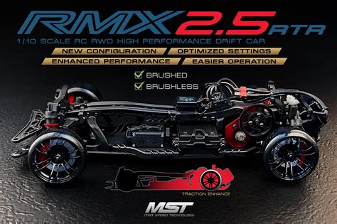 Mst Rmx Rwd Rc Drift Car Rtr Ready To Run