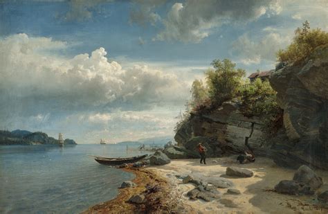 Gude Hans Fredrik Christianiafjorden 1857 Grev Wedels Plass Auksjoner