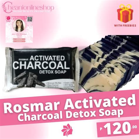 Rosmar Activated Charcoal Detox Soap Lazada Ph