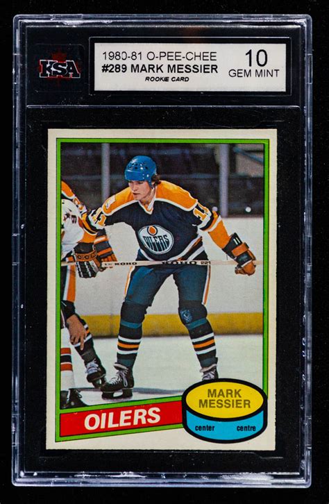 Lot Detail O Pee Chee Hockey Card Hofer Mark Messier