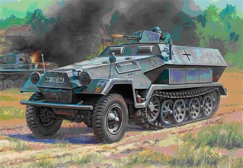 Sd Kfz 251 1 Ausf B Model Do Sklejania Zvezda 6127