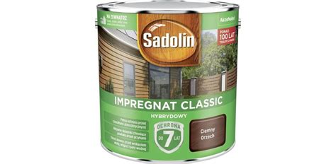 Impregnat Classic Hybrydowy Orzech Ciemny L Sadolin Sadolin