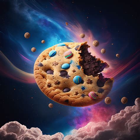 Cookie Floating in space on Behance :: Behance
