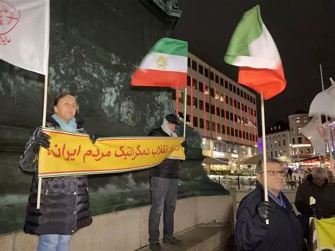 Gothenburg SwedenNovember 30 2022 Iranian Resistance NCRI And MEK