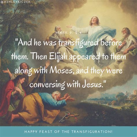 A Transfiguration Day Prayer!