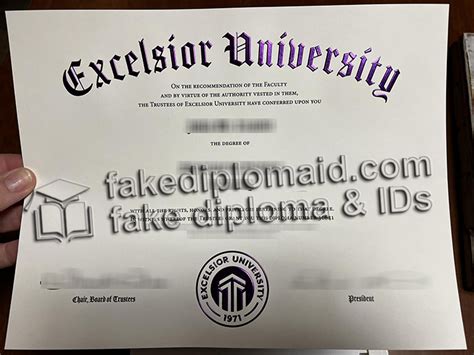 Buy Excelsior University Diploma Online Buy Fake Excelsior College Degree