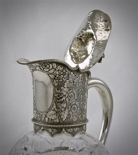 Victorian Claret Jug - Jack Shaw Silver Co.