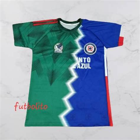 Cruz Azul Mexico Jersey 2 In 1 Soccer Jersey Mens Soccer Jersey