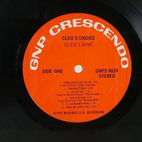 Yahoo オークション 米 CLEO LAINE CLEOS CHOICE GNP CRESCENDO GNP