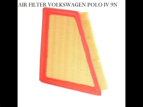 La Sostituzione Del Filtro Dell Aria In Una Volkswagen Polo Iv N