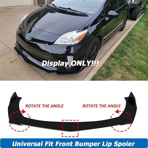 Universal Front Bumper Lip Spoiler Side Splitter Deflector Body Kit