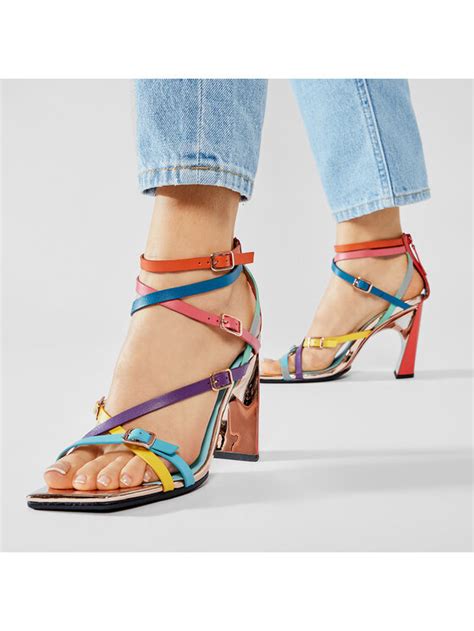 United Nude Sandalen Molten Strappy Hi Bunt Modivo De