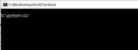 How To Clear Screen In Python