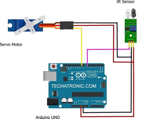 Arduino Ir Sensor Circuit Diagram