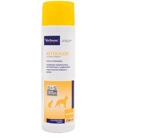 Ketochlor Sis Shampoo Medicado Y Antiséptico 250 Ml Grupo Lovet