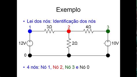 Circuitos Em Corrente Continua Lei Dos Nós Youtube