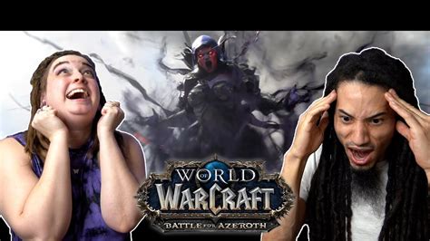 Battle For Azeroth Hilarious Reaction World Of Warcraft Cinematic