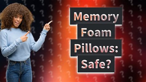 Is It Safe To Sleep On Memory Foam Pillow Youtube