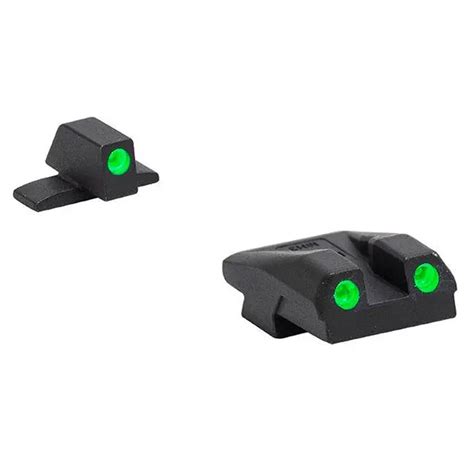 Meprolight Tru Dot Iwi Masada Green Green Fixed Pistol Sight Set 195873101 For Sale