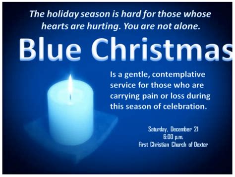 Blue Christmas Service